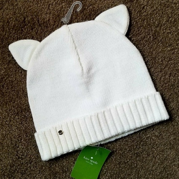 kate spade Accessories - Kate Spade Winter Hat with Cat Ears